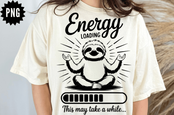 Energy Loading This May Take a While SVG Graphics for Crafts