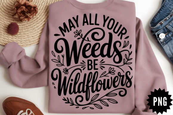 Farmhouse Floral Weeds Be Wildflowers SV Graphics and Crafts Review