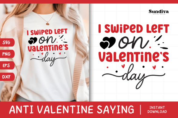 Funny Anti Valentine s Day Quote SVG 10 Graphics Crafts
