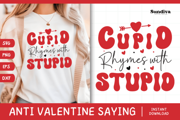 Funny Anti Valentine s Day Quote SVG 14 for Graphics and Crafts