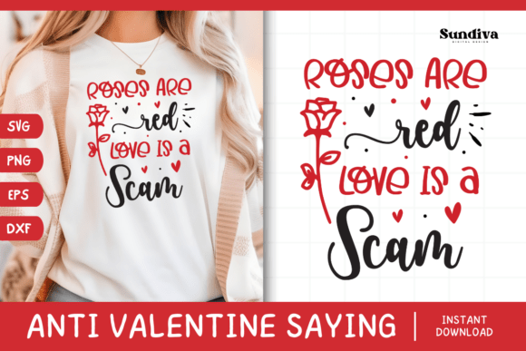 Funny Anti Valentine s Day Quote SVG 2 Graphics and Crafts Review