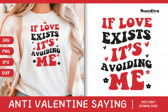Funny Anti Valentine s Day Quote SVG 9 Graphics for Crafts