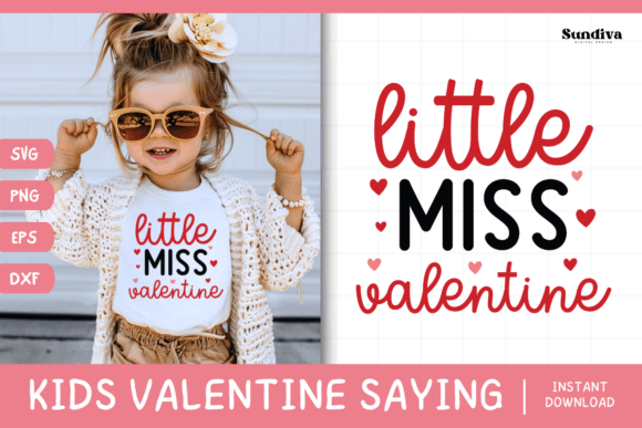 Kids Valentine s Day Quote SVG 11 for Graphics and Crafts