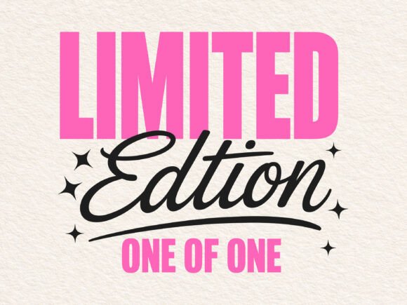 Limited Edition One of One Svg Review